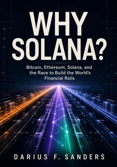 Why Solana? — book cover by Darius F. Sanders